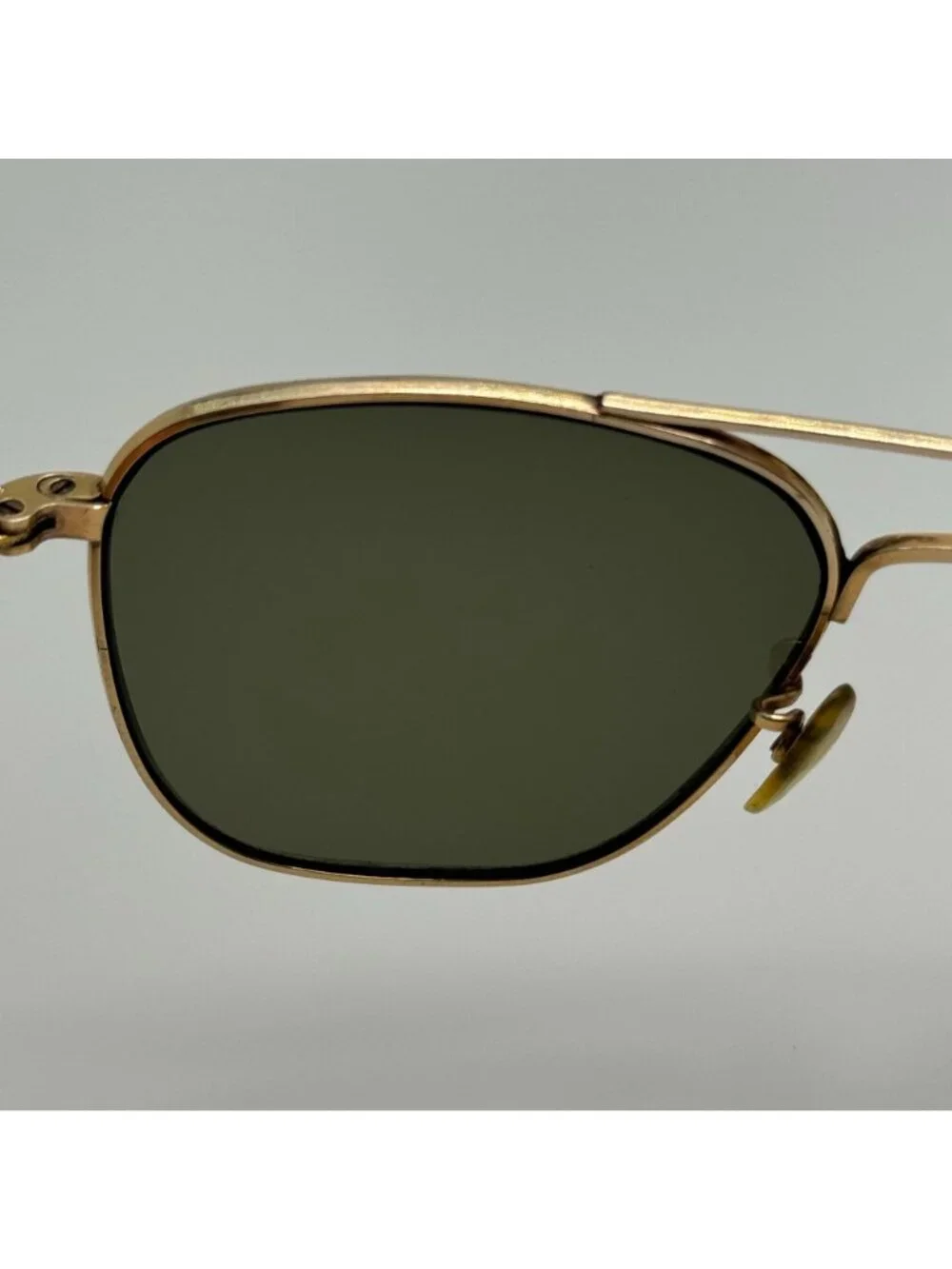 American Optical Sunglasses AO Pilot 1/10 - 12k GF 5 1/2 B